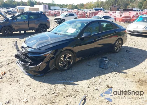 2024 Hyundai Elantra Sel from USA, damaged, VIN KMHLS4DG2RU756596